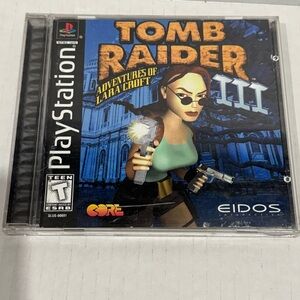 Tomb Raider III PlayStation PS1 Complete Tested Working 1998